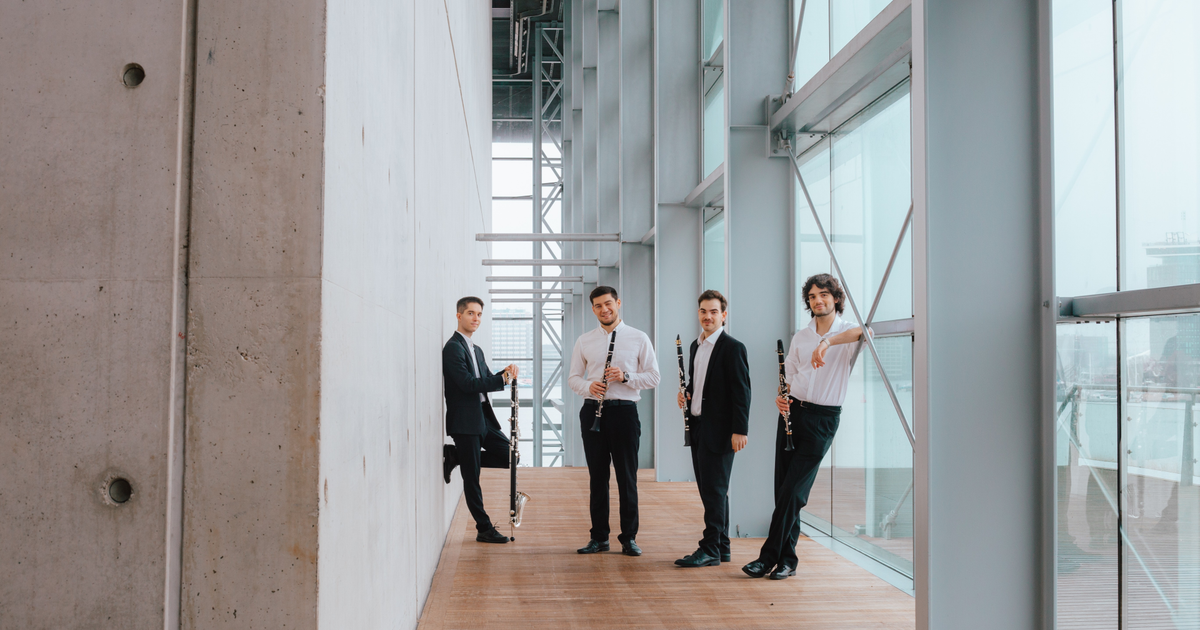 Horizon Klarinet Quartet — Klassiek in de tuin