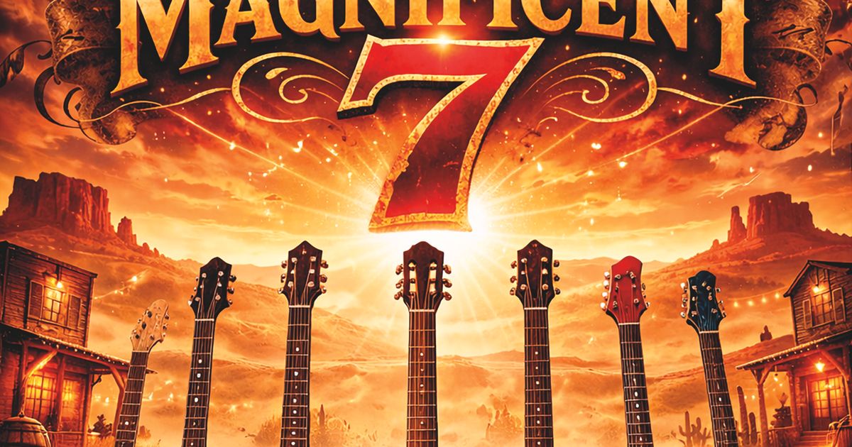 The Magnificent Seven — Five Great Guitars, Eric Vaarzon Morel & Mart Hillen